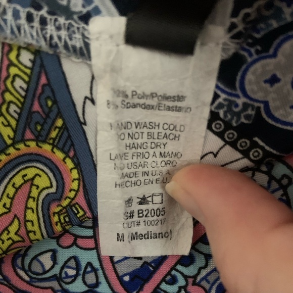 Paisley Patchwork Patterned Pants - Picture 5 of 5